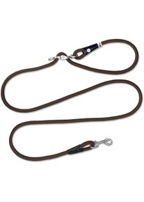 Curli Vario Comfort Hundeleine, braun, S
