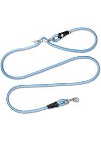 Curli Vario Comfort Hundeleine, skyblue, S