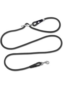 Curli Vario Comfort Hundeleine, schwarz, S