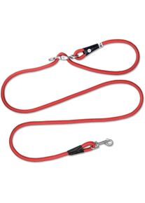 Curli Vario Comfort Hundeleine, rot, S