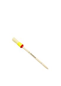 Kulatý štětec 20 mm (objímka) - velikost 2, hnědá