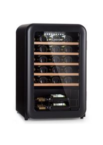 Klarstein Vintage 49 Uno, vinotéka, 110 l, 49 lahví, 4-22 °C, Retro