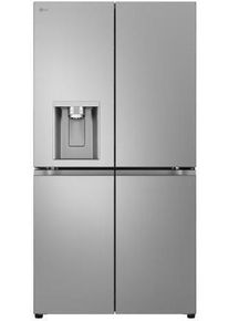 LG GML960PYFE Stand Side-by-Side Kombination Multi-Door, 91,4 cm breit, 637 L, NoFrost, Eis-, Crushed Ice- und Wasserspender, Festwasseranschluss, Pri