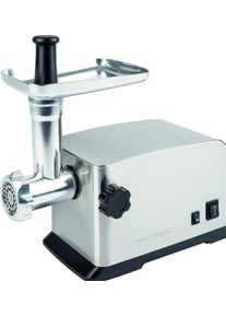 ProfiCook PC-FW 1272 Fleischwolf, Vor- und Rücklauffunktion, 3 Metall-Lochscheiben, Edelstahl (501272)
