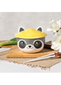 Waschbär Kawaii Schale mit Deckel für Anime Fans