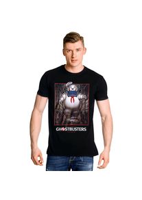 Ghostbusters - Camiseta negra del hombre de malvavisco - M - Negro