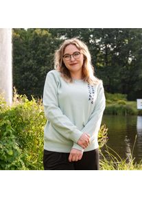 Elbenwald Festival Bubble Tea Sweater - L - Türkis