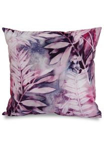 Decorative cushion pink jungle 45 x 45 cm