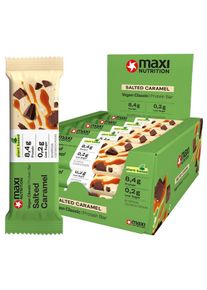 MaxiNutrition Vegan Classic Protein Bar, 16 x 35 g Riegel, Salted Caramel