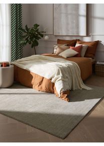 benuta Pure Vlněn&yacute; koberec Vera Světle &scaron;ed&aacute; 120x170 cm Uni