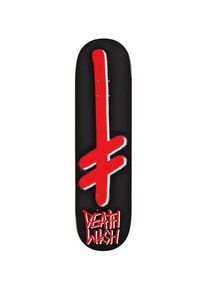 Deathwish Gang Logo 8.25" Skateboard Deck black red