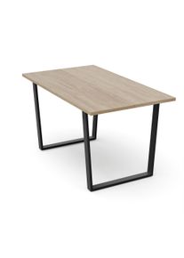 Blumfeldt Bearsdon jídelní set, stolová deska a kovové nohy stolu, industriální styl, stabilní, moderní