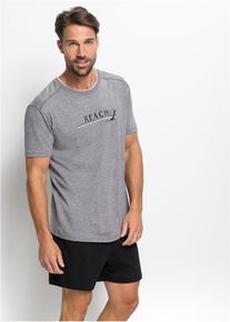 Krátké pyžamo s měkkou bavlnou | Šedá | Vel. 48/50 (M) | bonprix