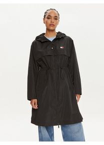 Tommy Jeans dámská černá parka - S (BDS)
