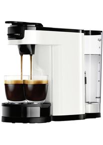 Philips HD6592/04 Kaffeepadmaschine Filterkaffee-Funktion 1 Liter weiß schwarz
