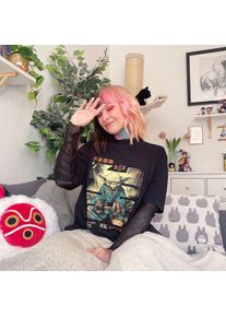 The Force Calligraphy T-Shirt für Star Wars Fans - S - Schwarz - Chunk