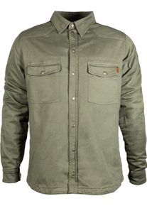 John Doe Motoshirt, shirt/textile jacket , color: Dark Green , size: XS