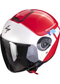 Scorpion EXO-City II Mall, open face helmet , color: Red/White/Blue , size: L