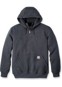 Carhartt Heavyweight Quater-Zip, hoodie , color: Dark Grey , size: S