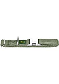 Hunter Inari Alu-Strong Hundehalsband, grün, 2,5cm