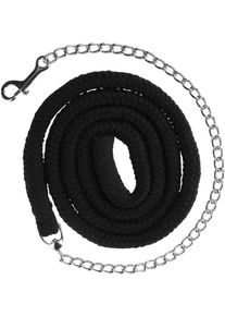 Covalliero Baumwollstrick mit Kette, 2m, schwarz