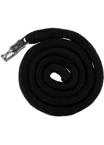 Covalliero Führstrick, Baumwolle, 2m, schwarz, mit Panikhaken