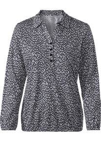 Damske Tričko s dlouh&yacute;m ruk&aacute;vem s elastick&yacute;mi n&aacute;plety, s potiskem čern&aacute;-b&iacute;l&aacute;-potisk ,velikost 48