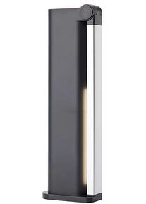 Philips Amber Schreibtischleuchte, 5W, 120lm, 4000K, IP20, dimmbar, schwarz (929003194607)