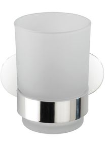 Wenko Turbo-Loc Zahnputzbecherhalter Mod. Orea Uno, Befestigen ohne bohren, Shine