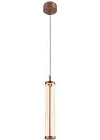 SLV QUIMERA Pendelleuchte, Pendellänge 150cm, 2700/3000K, PHASE dimmbar, dunkel kupfer (1008034)