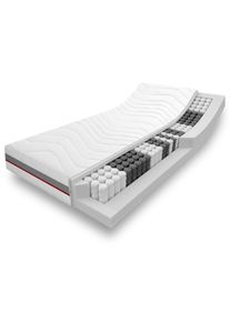 7 bölgeli ortopedik pocket yaylı yatak Sleezzz Premium 80 x 200 cm, yükseklik 23 cm, sertlik seviyesi H2/H3