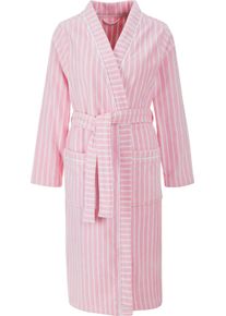 feel good Damske Župan světlerůžová-bílá-proužek ,velikost 40/42