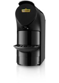 Jacobs Mini Kapselmaschine Kaffeemaschine für Kaffee Tee separater Heißwasserauslauf Klavierlack-Optik 600ml