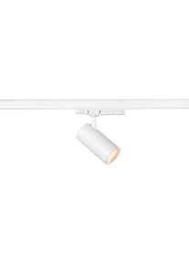 SLV TRACKSPOT V Strahler für 3-Phasen Hochvolt-Schienen-System, Ø7,2cm, 10/15/20W, 2700/3000/4000K, 24°-60°, weiß (1007654)