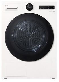 LG RT90X8C 9kg Wärmepumpentrockner, 60 cm breit, WLAN, Knitterschutz, Kindersicherung, Feuchtigkeitssensor, Reversierfunktion, weiß