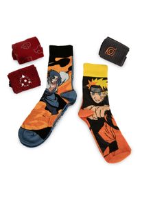 Naruto Shippuden - Sasuke und Naruto Socken 5er Set - 43-46