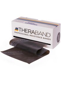 TheraBand Übungsband, 5.50 m x 12.8 cm, spezial stark (schwarz)