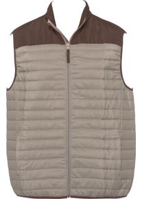 Panske Pro&scaron;&iacute;van&aacute; vesta s kontrasty čokol&aacute;dov&aacute;-sezamov&aacute; ,velikost 52