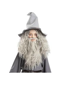 Der Herr der Ringe – Gandalf Perücke mit Bart für Kinder