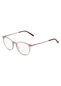 Fielmann MI 050 FLEX CL unisex brýle | Obruba: panto, acetát, růžová