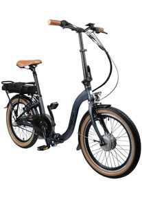 Blaupunkt Franzi E-Faltrad, lava grau matt