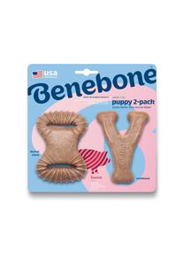 Dentální žvýkací hračka Bacon Tiny Benebone štěně žvýkací hračka pro psy