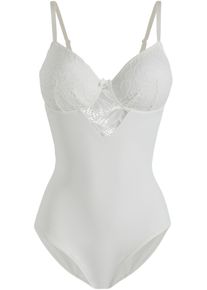 Stahovací body střední tvarující efekt | Bílá | Vel. 90B | bonprix