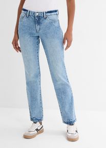 Džíny Straight Mid Wais | Modrá | Vel. 42 | bonprix