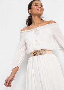 Strečový pásek | Béžová | Vel. 105 | bonprix