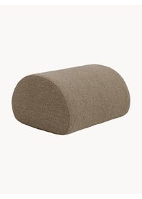 ferm LIVING Zahradní puf z bouclé Rouli Šedá Bouclé Š 67 cm, V 38 cm