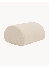 ferm LIVING Zahradní puf z bouclé Rouli Bílá Bouclé Š 67 cm, V 38 cm