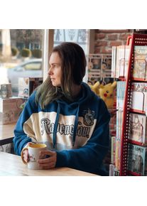 Harry Potter - Team Ravenclaw Block Hoodie - XXL - Blau Creme Grau