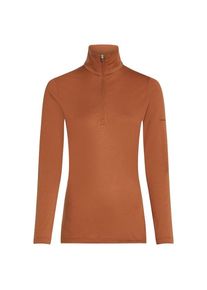 Icebreaker Women's 200 Oasis L/S Half Zip Merino longsleeve Women (XS, brown)
