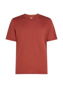 Icebreaker 200 Oasis S/S Crewe Merino base layer Men (L, red)